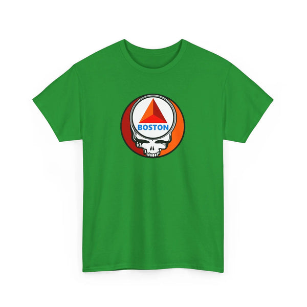 Grateful Dead - The Green Monster Red Sox Citgo Steal Your Face T-Shirt - MLB - StealieShop