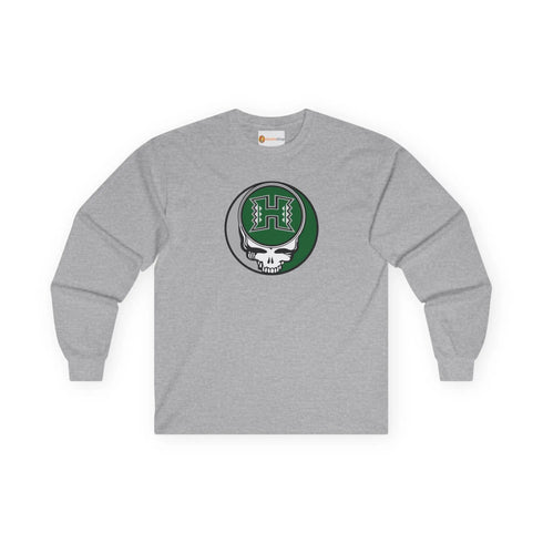 Grateful Dead - University of Hawaii Stealie Grateful Dead Long Sleeve Tee - StealieShop