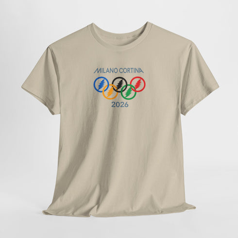 2026 Olympic Stealie Rings Grateful Dead T-Shirt