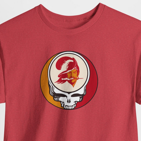 Tampa Bay Football Stealie T-Shirt - Gridiron Collection