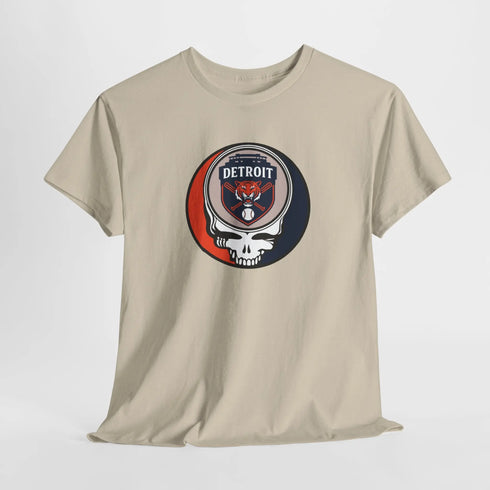 Grateful Dead - Detroit Tigers Grateful Dead Steal Your Face T-Shirt - MLB - StealieShop