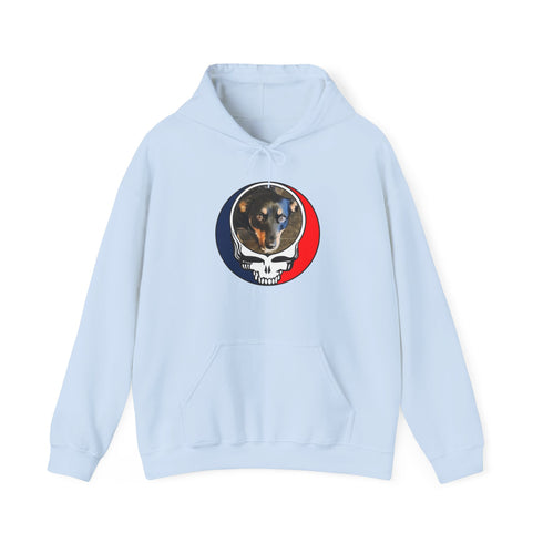 Custom Dog Stealie Premium Unisex Stealie Hoodie (130)