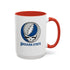 Indiana State University Grateful Dead Stealie Coffee Mug (11oz or 15oz) - StealieShop