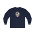 DePaul Billy Blue Stealie Grateful Dead Long Sleeve Tee