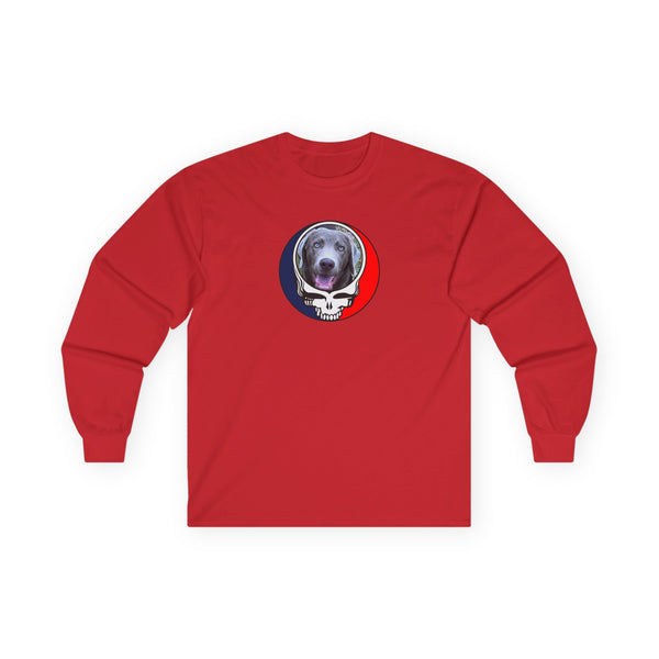 Custom Dog Stealie Grateful Dead Long Sleeve Tee (99)