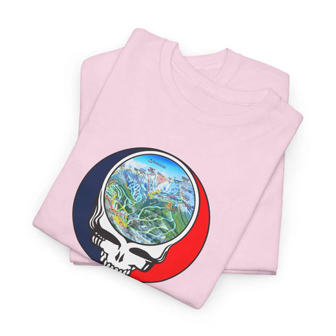 Telluride Trail Map Stealie Grateful Dead T-Shirt