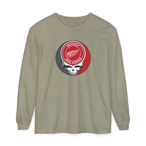 Detroit Red Wings Vineyard Collection Unisex Garment-Dyed Long Sleeve T-Shirt
