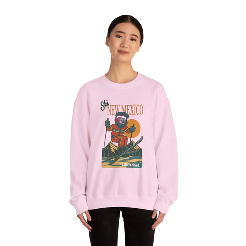 Grateful Dead - Ski New Mexico Retro Crewneck Sweatshirt - StealieShop