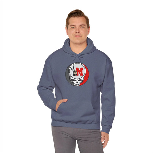 Miami of Ohio Grateful Dead Unisex Heavy Blend Hoodie StealieShop
