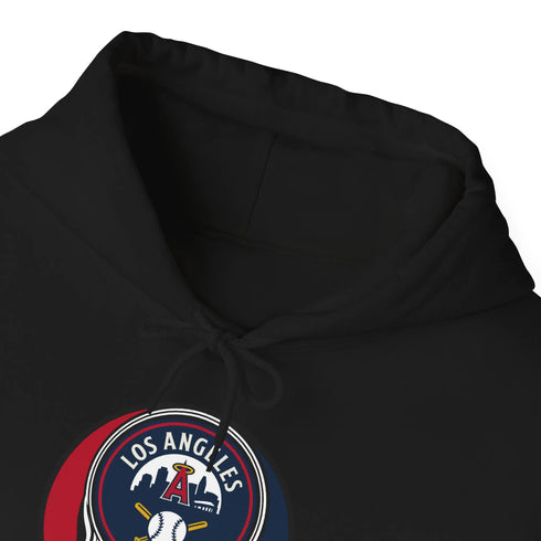 Grateful Dead - Los Angeles Angels Grateful Dead Unisex Heavy Blend Hoodie - Hooded Sweatshirt - StealieShop