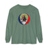 Custom Dog Stealie Garment-Dyed Long Sleeve T-Shirt (33)