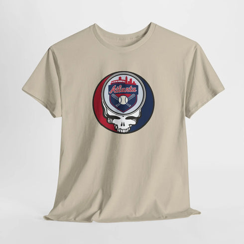 Grateful Dead - Atlanta Braves Grateful Dead Steal Your Face T-Shirt - MLB - StealieShop