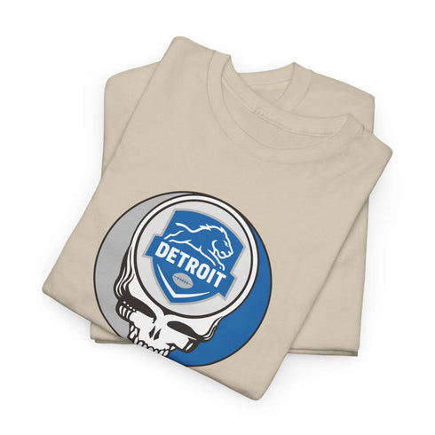 Grateful Dead - Detroit Lions Grateful Dead Steal Your Face T-Shirt - NFL - StealieShop