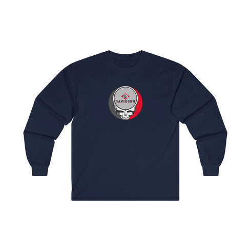 Davidson College Grateful Dead Long Sleeve Tee - StealieShop