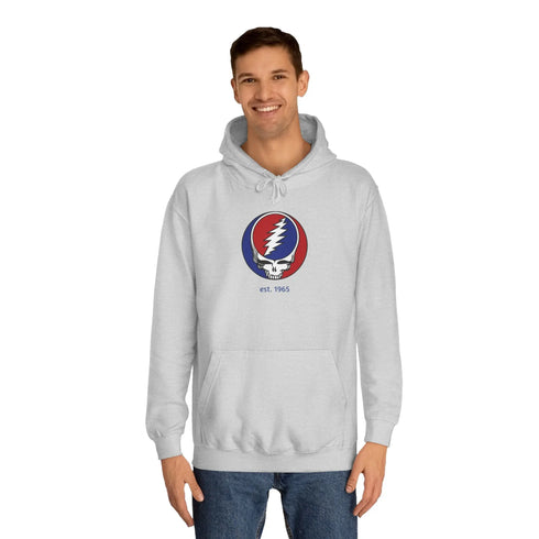 Grateful Dead - Grateful Dead Stealie - Est. 1965 Unisex College Hoodie - StealieShop