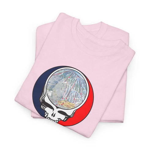 Okemo Trail Map Stealie Grateful Dead T-Shirt