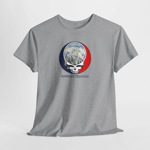 Mammoth Mountain Trail Map Stealie Grateful Dead T-Shirt