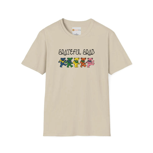 Grateful Dead - Grateful Grad Dancing Bears Grateful Dead T-Shirt - StealieShop