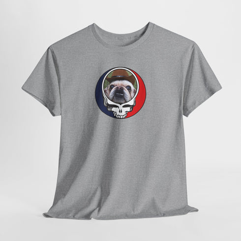 Custom Dog Stealie Unisex Grateful Dead T-Shirt (110)