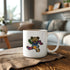Grateful Dead - Patchwork Dancing Bear 15 Ounce Coffee Mug - StealieShop