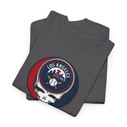 Grateful Dead - Los Angeles Angels Grateful Dead Steal Your Face T-Shirt - MLB - Anaheim - StealieShop