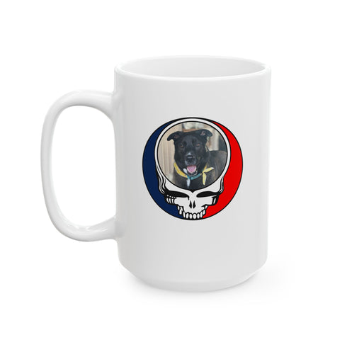 Custom Dog 15oz Ceramic Mug (51)