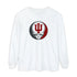 Indiana University Unisex Garment-Dyed Long Sleeve T-Shirt