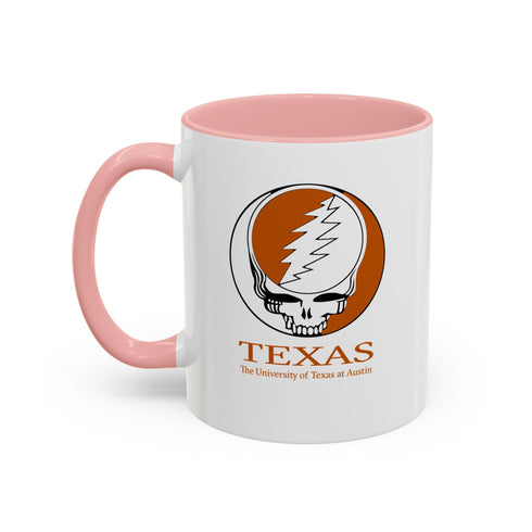 Grateful Dead - University of Texas Grateful Dead Stealie Coffee Mug (11oz or 15oz) - StealieShop