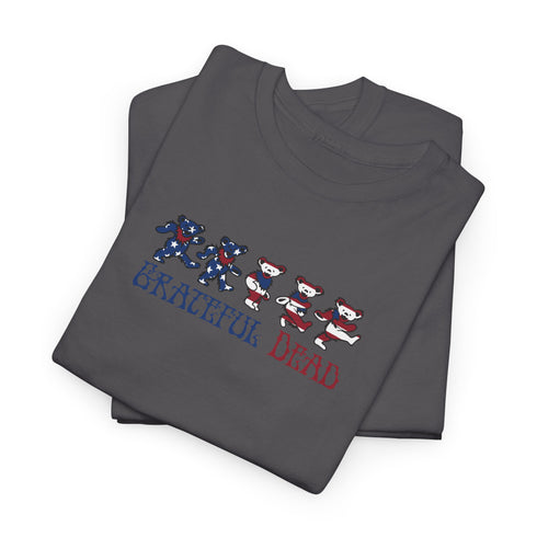 American Flag Dancing Bears Unisex Grateful Dead T-Shirt