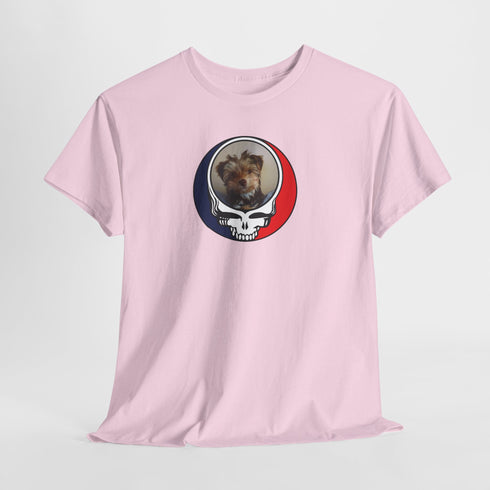 Custom Dog Stealie Unisex Grateful Dead T-Shirt (68)
