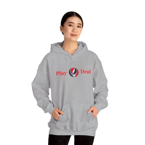 Grateful Dead - Play Dead Stealie Unisex Heavy Blend Hoodie - StealieShop