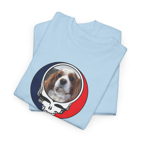 Custom Dog Stealie Unisex Grateful Dead T-Shirt (101)