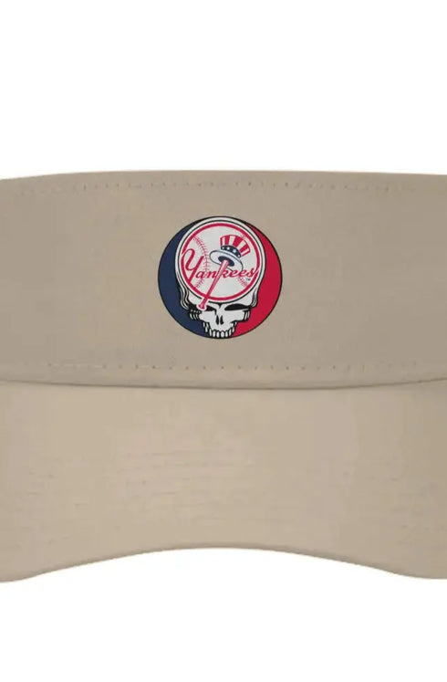 Grateful Dead - New York Yankees Sun Visor - StealieShop