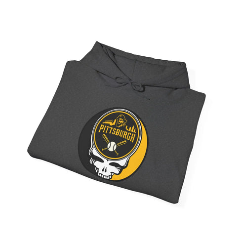Grateful Dead - Pittsburgh Pirates Grateful Dead Unisex Heavy Blend Hoodie - MLB - StealieShop