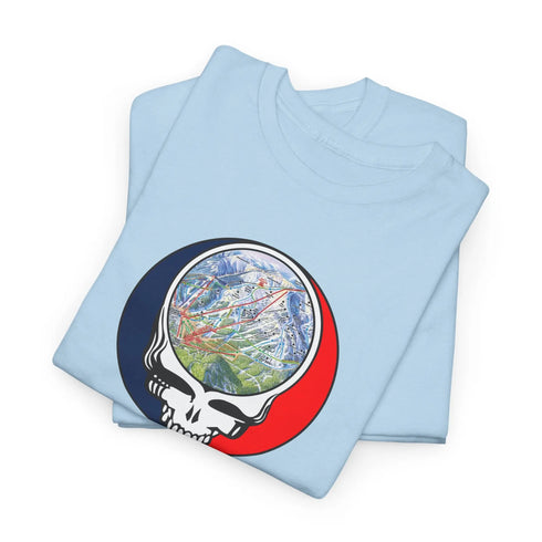Whitefish Trail Map Stealie Grateful Dead T-Shirt