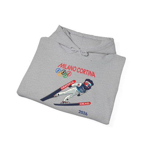 'Ski Jumpin' Jerry' 2026 Milano Cortina Olympics Unisex Heavy Blend Hoodie