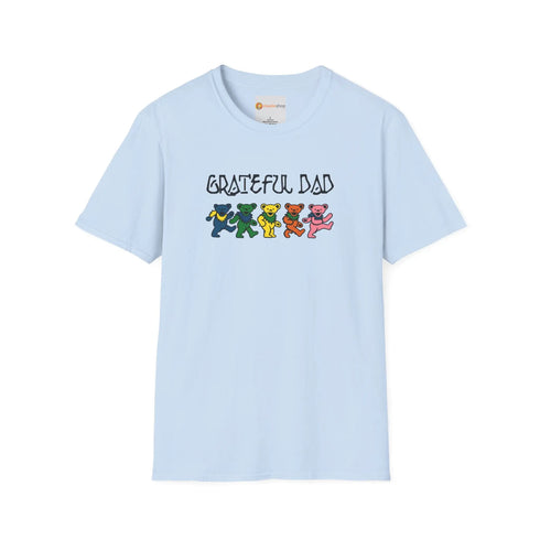 Grateful Dead - Grateful Dad Dancing Bears Grateful Dead T-Shirt - StealieShop