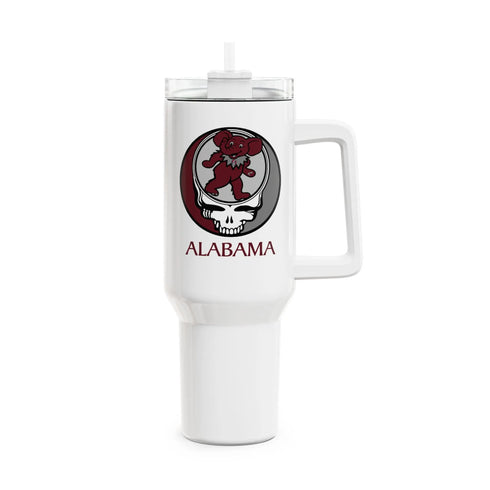 Grateful Dead - Alabama Stealie "Fat Man" Tumbler,  Double Insulated 40oz Travel Mug - StealieShop