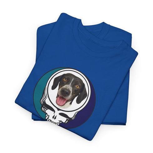 Custom Dog Stealie Unisex Grateful Dead T-Shirt (53)