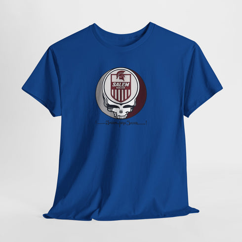 Custom Salem Soccer Stealie Grateful Dead T-Shirt