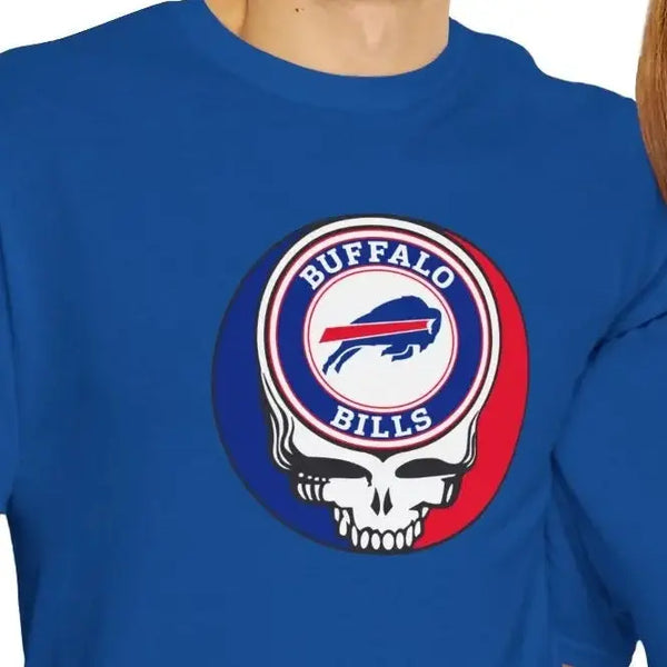 Buffalo Bills Logo Stealie Grateful Dead T-Shirt