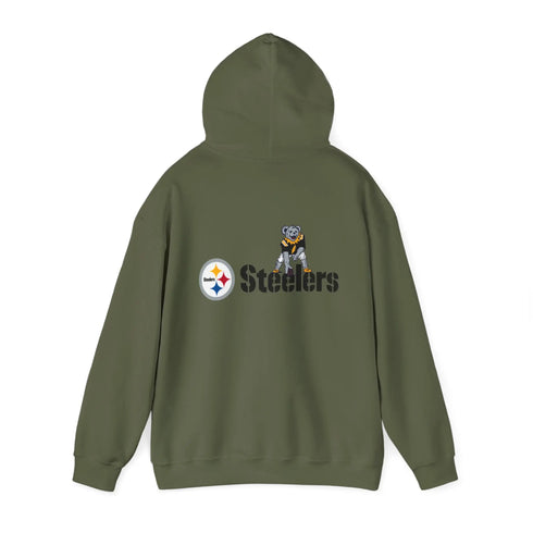 Pittsburgh Steelers Dancing Bear Unisex Hoodie - NFL - StealieShop