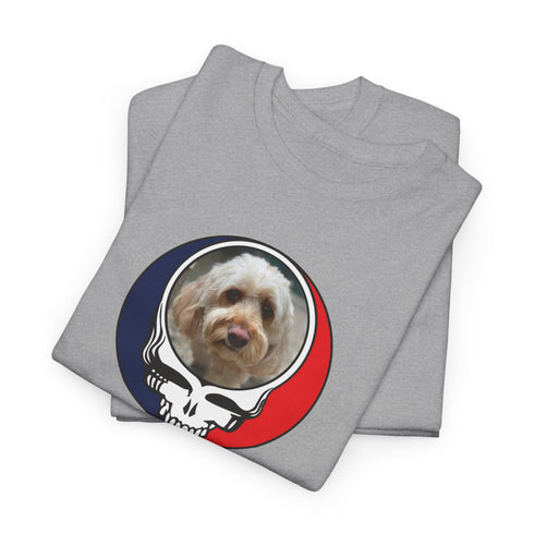 Custom Dog Stealie Unisex Grateful Dead T-Shirt (135)