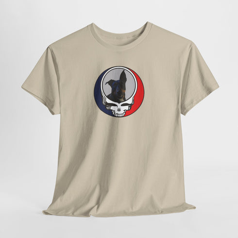 Custom Dog Stealie Unisex Grateful Dead T-Shirt (83)