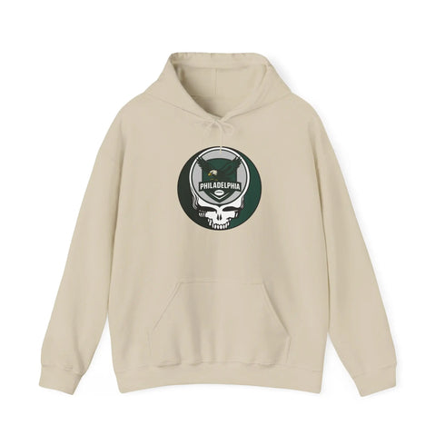 Grateful Dead - Philadelphia Eagles Stealie Grateful Dead Hoodie Sweatshirt - NFL - StealieShop