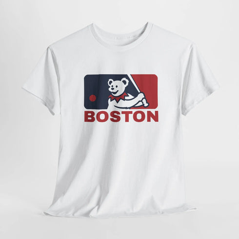 Grateful Dead - Baseball MLB Logo Grateful Dead Steal Your Face T-Shirt - StealieShop