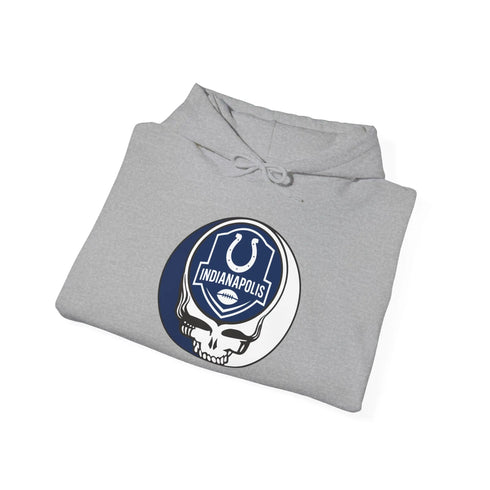 Grateful Dead - The Gridiron Collection: Indianapolis Edition Stealie Grateful Dead Hooded Sweatshirt - StealieShop