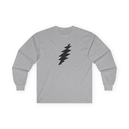 Grateful Dead - Black Bolt Ultra Cotton Long Sleeve Tee - StealieShop