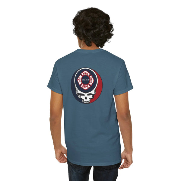 Elizabeth Fire Department Grateful Dead T-Shirt StealieShop