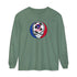 DePaul Billy Blue Garment-Dyed Long Sleeve T-Shirt